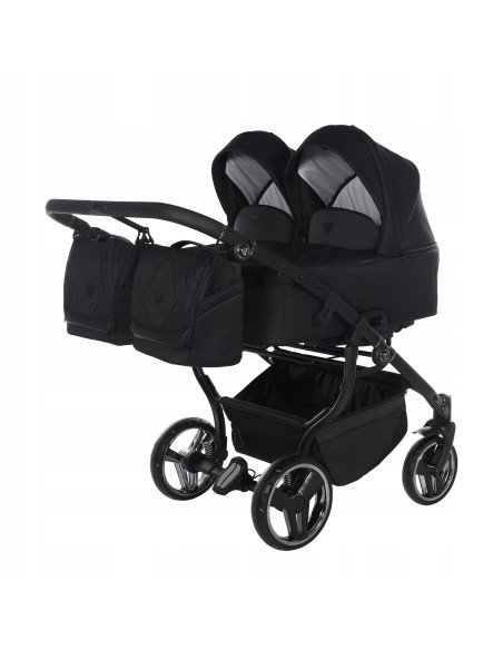 Wózek dziecięcy bliźniaczy Junama DUO V3 (2w1) 04