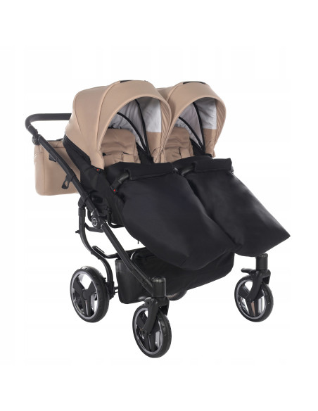 Wózek dziecięcy bliźniaczy Junama DUO V3 (2w1) 01