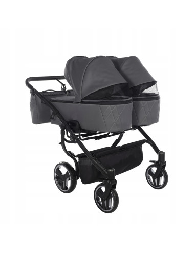Wózek dziecięcy bliźniaczy Junama DUO V3 (2w1) 02