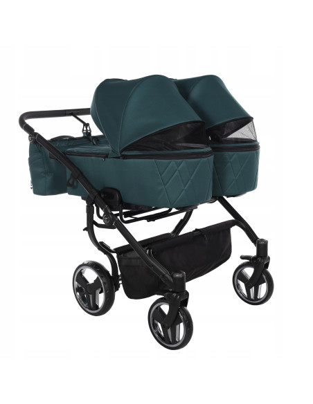 Wózek dziecięcy bliźniaczy Junama DUO V3 (2w1) 03