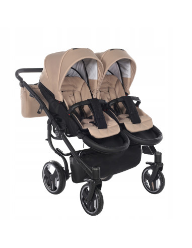 Wózek dziecięcy bliźniaczy Junama DUO V3 (2w1) 01