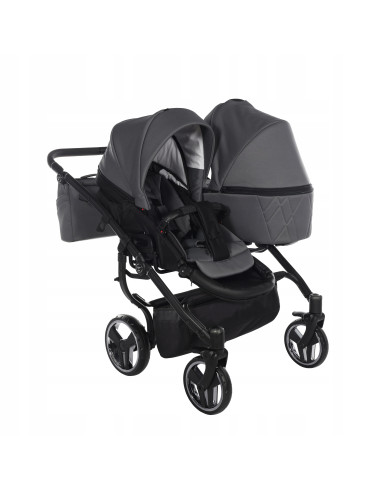 Wózek dziecięcy bliźniaczy Junama DUO V3 (2w1) 02