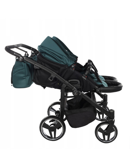 Wózek dziecięcy bliźniaczy Junama DUO V3 (2w1) 03
