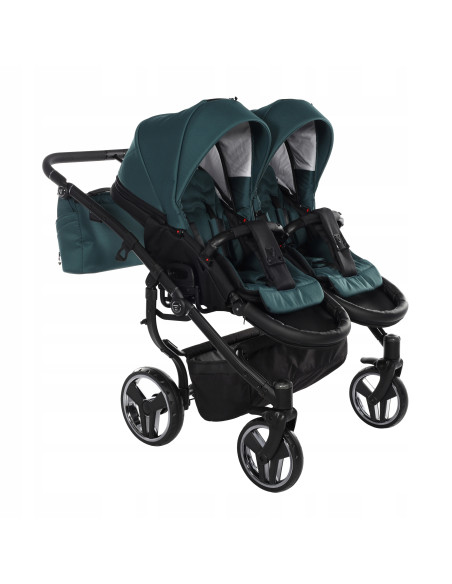 Wózek dziecięcy bliźniaczy Junama DUO V3 (2w1) 03