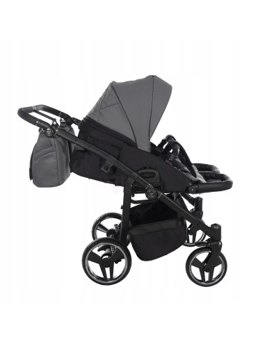 Wózek dziecięcy bliźniaczy Junama DUO V3 (2w1) 02