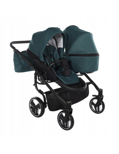 Wózek dziecięcy bliźniaczy Junama DUO V3 (2w1) 03