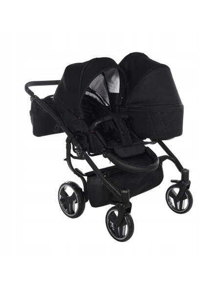 Wózek dziecięcy bliźniaczy Junama DUO V3 (2w1) 04