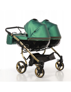 Wózek bliźniaczy Junama FLUO Duo v2 (2 w 1) 02 2