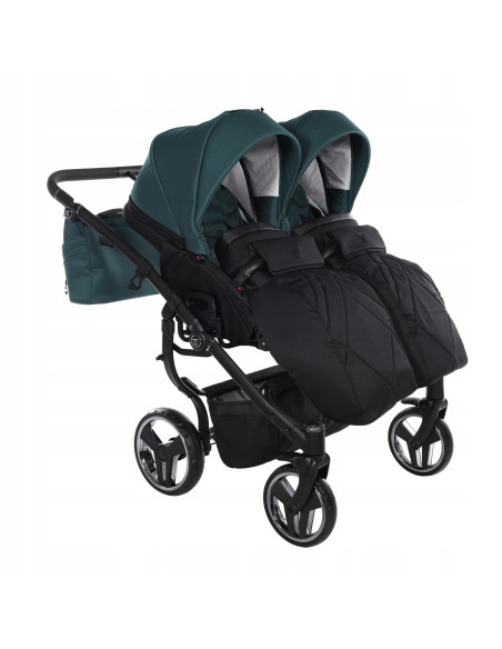 Wózek dziecięcy bliźniaczy Junama DUO V3 (2w1) 03