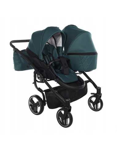 Wózek dziecięcy bliźniaczy Junama DUO V3 (3w1) 03