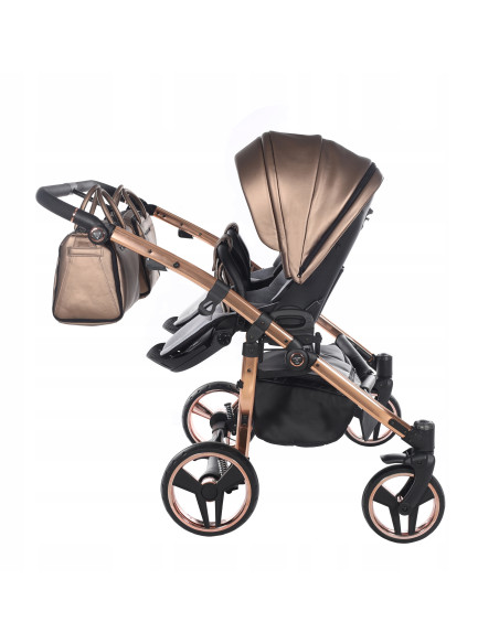 Wózek bliźniaczy Junama FLUO Duo v2 (2 w 1) 03
