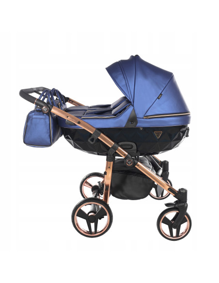 Wózek bliźniaczy Junama FLUO Duo v2 (3w1) 01