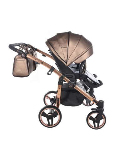 Wózek bliźniaczy Junama FLUO Duo v2 (2 w 1) 03