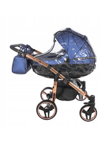 Wózek bliźniaczy Junama FLUO Duo v2 (3w1) 01