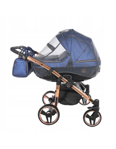 Wózek bliźniaczy Junama FLUO Duo v2 (3w1) 01