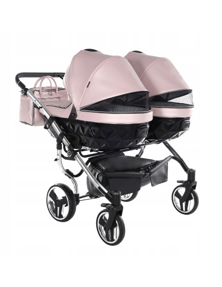 Wózek bliźniaczy Junama FLUO Duo v2 (2 w 1) 06