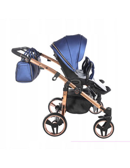 Wózek bliźniaczy Junama FLUO Duo v2 (2 w 1) 01