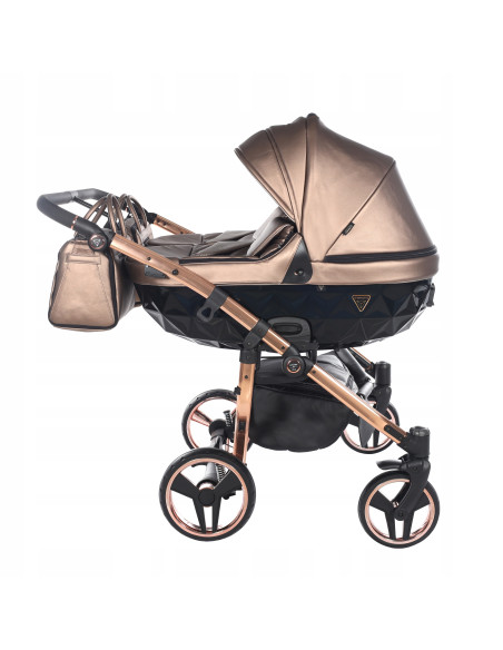 Wózek bliźniaczy Junama FLUO Duo v2 (3 w 1) 03