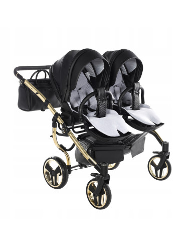 Wózek bliźniaczy Junama FLUO Duo v2 (2 w 1) 04