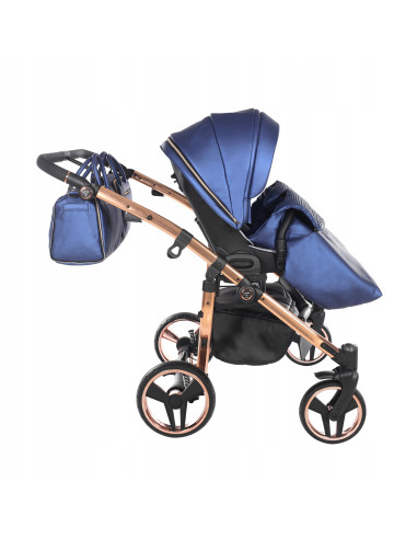 Wózek bliźniaczy Junama FLUO Duo v2 (3w1) 01