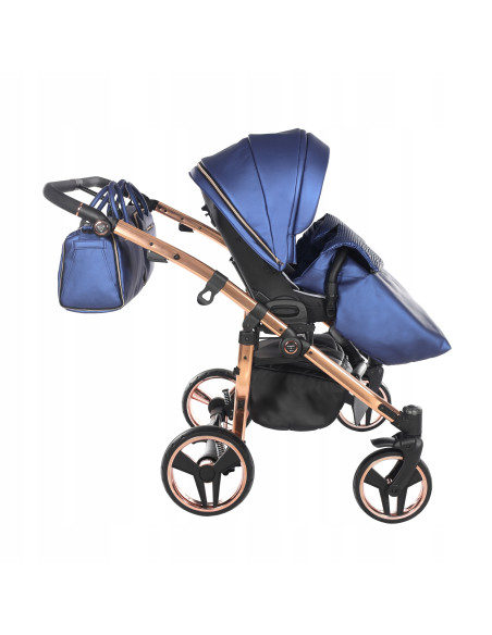 Wózek bliźniaczy Junama FLUO Duo v2 (3w1) 01