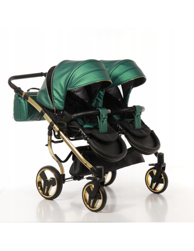 Wózek bliźniaczy Junama FLUO Duo v2 (2 w 1) 02