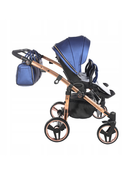 Wózek bliźniaczy Junama FLUO Duo v2 (3w1) 01