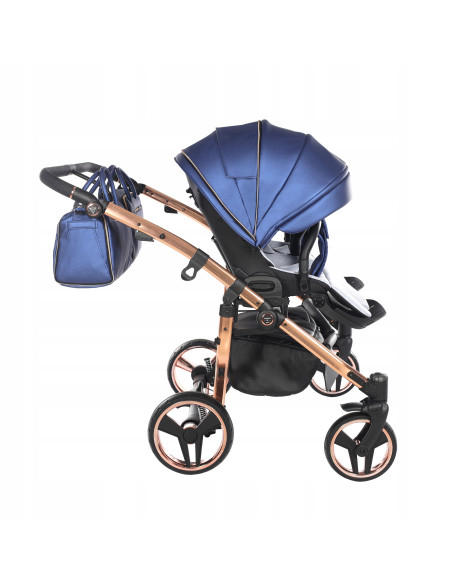 Wózek bliźniaczy Junama FLUO Duo v2 (3w1) 01