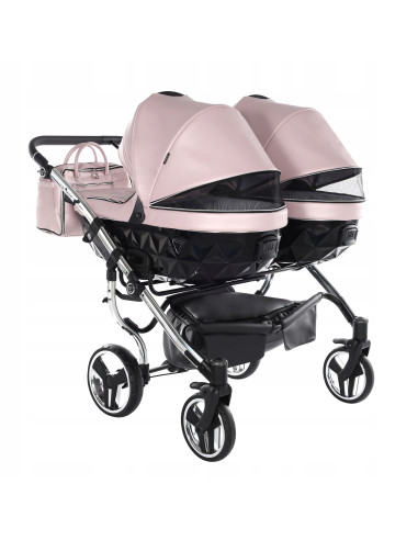 Wózek bliźniaczy Junama FLUO Duo v2 (3 w 1) 06