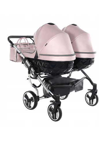Wózek bliźniaczy Junama FLUO Duo v2 (3 w 1) 06