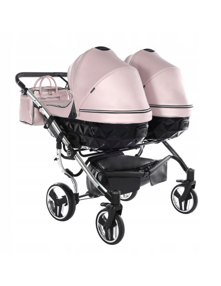 Wózek bliźniaczy Junama FLUO Duo v2 (3 w 1) 06