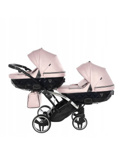 Wózek bliźniaczy Junama FLUO Duo Slim v2 (2w1) 06
