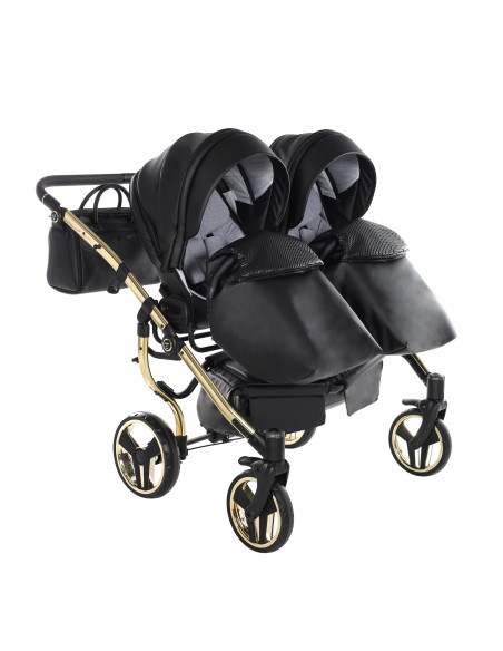 Wózek bliźniaczy Junama FLUO Duo v2 (3 w 1) 04