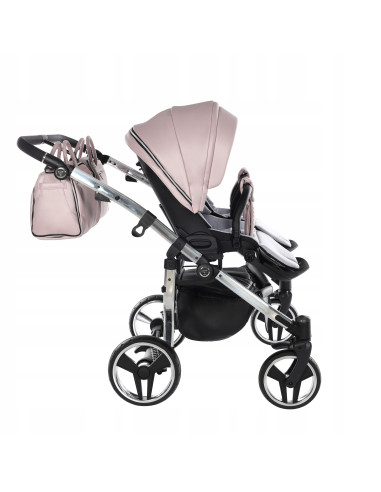 Wózek bliźniaczy Junama FLUO Duo v2 (3 w 1) 06