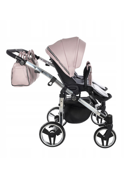 Wózek bliźniaczy Junama FLUO Duo v2 (3 w 1) 06