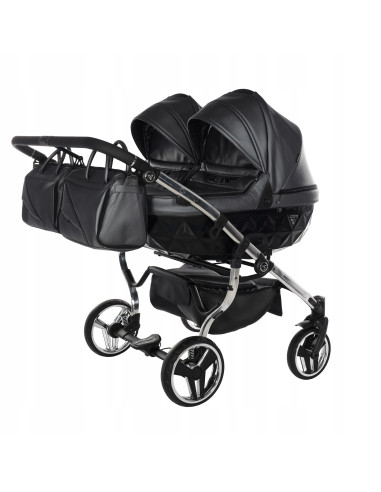 Wózek bliźniaczy Junama FLUO Duo v2 (2 w 1) 05