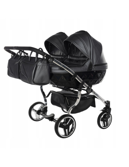 Wózek bliźniaczy Junama FLUO Duo v2 (2 w 1) 05