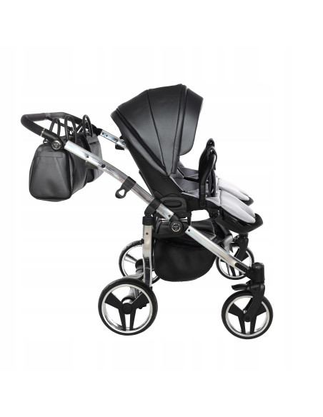 Wózek bliźniaczy Junama FLUO Duo v2 (3 w 1) 05