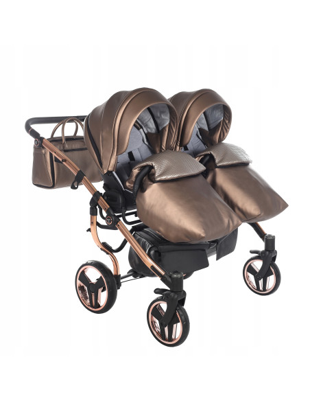 Wózek bliźniaczy Junama FLUO Duo v2 (3 w 1) 03