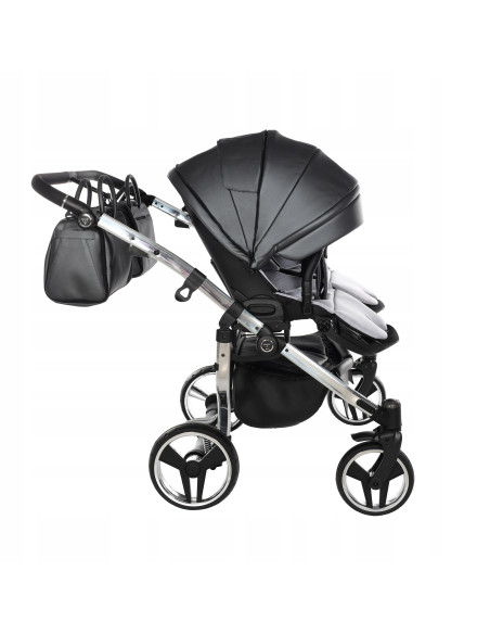 Wózek bliźniaczy Junama FLUO Duo v2 (3 w 1) 05