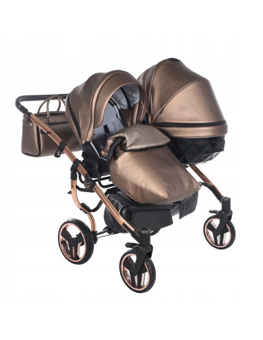 Wózek bliźniaczy Junama FLUO Duo v2 (3 w 1) 03