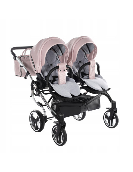 Wózek bliźniaczy Junama FLUO Duo v2 (3 w 1) 06