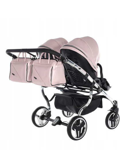 Wózek bliźniaczy Junama FLUO Duo v2 (3 w 1) 06