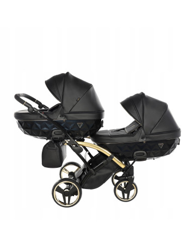 Wózek bliźniaczy Junama FLUO Duo Slim v2 (3w1) 04