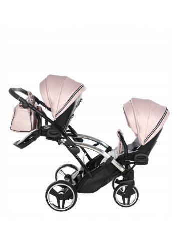 Wózek bliźniaczy Junama FLUO Duo Slim v2 (2w1) 06