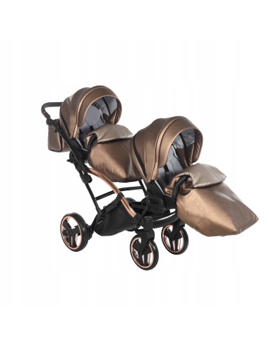 Wózek bliźniaczy Junama FLUO Duo Slim v2 (2w1) 03