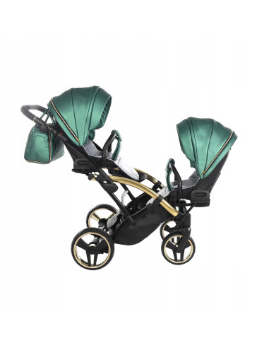 Wózek bliźniaczy Junama FLUO Duo Slim v2 (3w1) 02