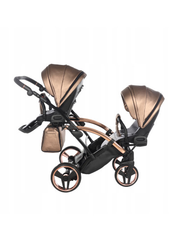 Wózek bliźniaczy Junama FLUO Duo Slim v2 (3w1) 03