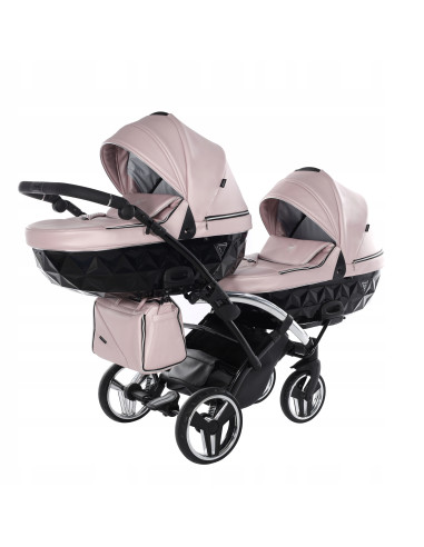 Wózek bliźniaczy Junama FLUO Duo Slim v2 (3w1) 06