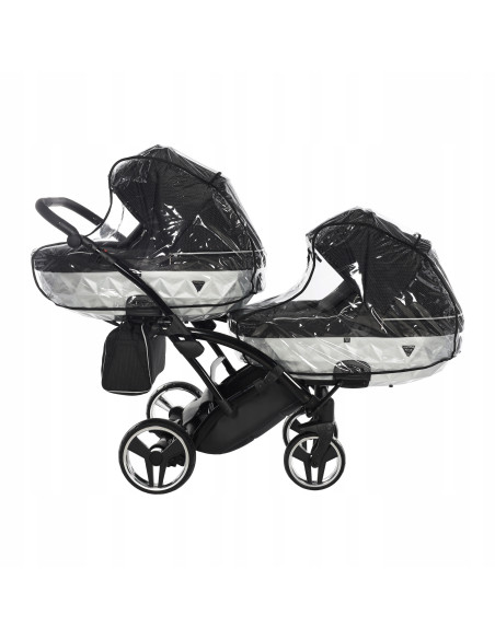 Wózek Junama MIRROR Satin DUO Slim (2 w 1) 01